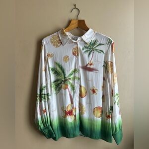 Rachel Zoe printed blouse